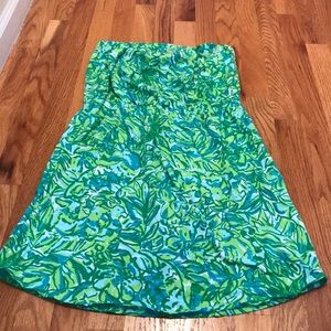 Lilly Pulitzer Strapless Dress